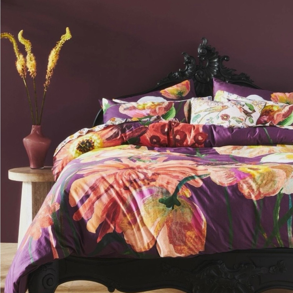 NWT Natalie lete (for Anthropologie) CA King Duvet cover and standard shams